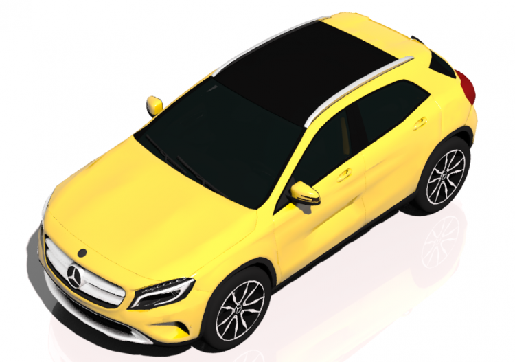 Automóviles 3D - Auto - MERCEDES GLA 220 - ACCA software