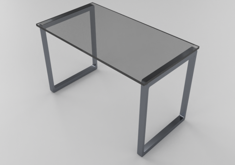 Muebles 3D - Mesa de trabajo 100x60x60cm - ACCA software