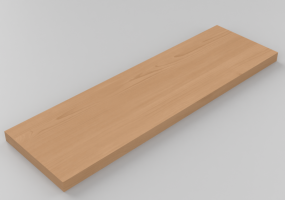 吊柜 - Shelf top 50x15cm with squared edges