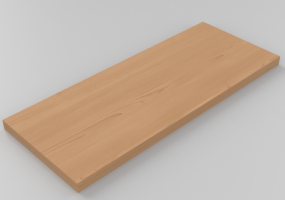 吊柜 - Shelf top 50x20cm with squared edges