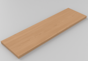 吊柜 - Shelf top 70x20cm with squared edges