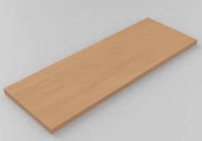 吊柜 - Shelf top 70x25cm with squared edges