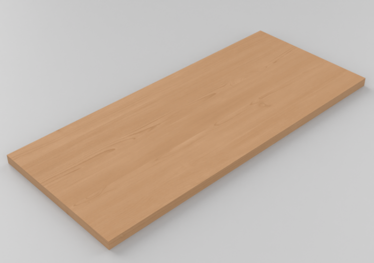 吊柜 - Shelf top 70x30cm with squared edges - ACCA software