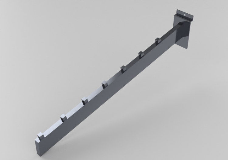 3D Zubehör - Schräge Tragstange 30cm - ACCA software