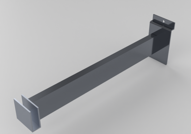 3D Accessories - Rectangular bracket holder hook 30cm -...