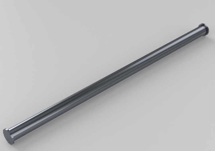 Accesorios 3D - Escuadra tubular 50 cm - ACCA software