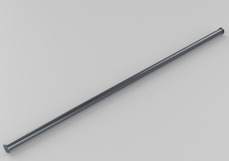 3D Accessories - Tubular bracket 100cm - ACCA software