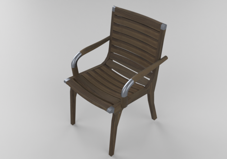 Chaises 3D - Chaise en bois massif - Sierra - 22020BTK -...