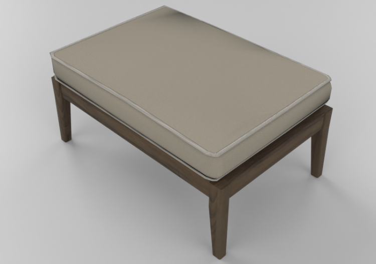 Banc 3D - Banc en bois massif - Sierra - 22011TK - ACCA...