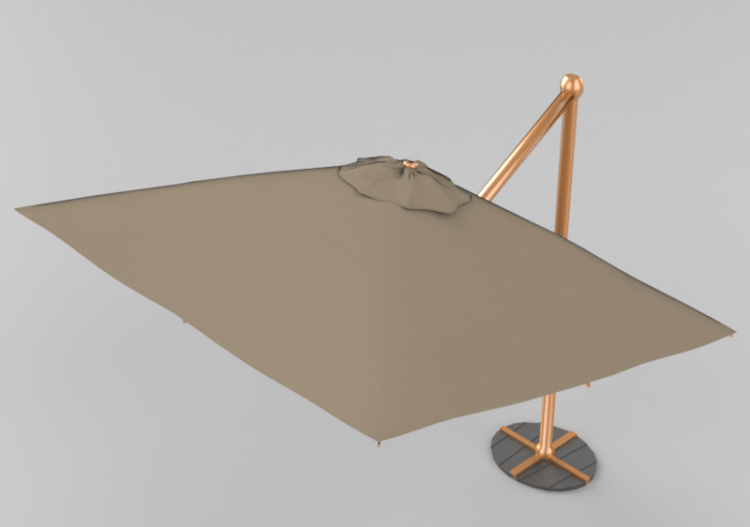 Sombrillas y Toldos 3D - Sombrilla - Sierra - 22512 - ACCA...
