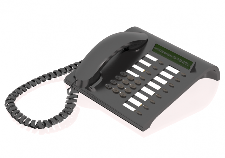 3D Zubehör - Telefono da Ufficio - MCDesign - ACCA software