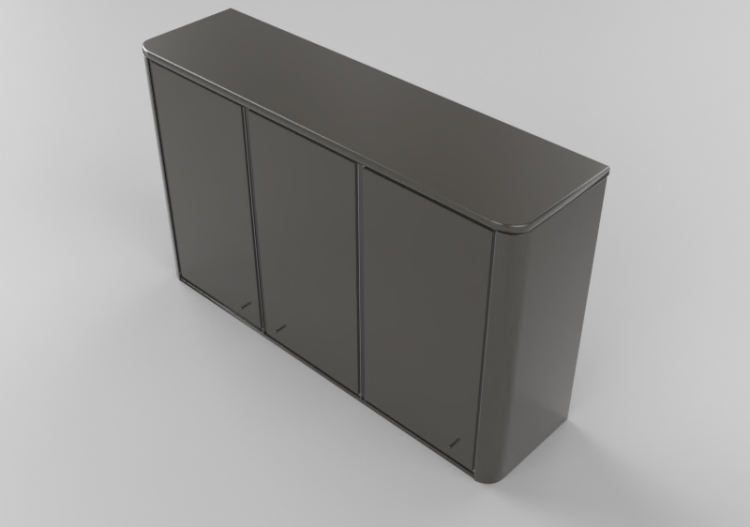 3D Möbel - Badmöbel hängend 700x1150mm Fiora - IRCA702 -...