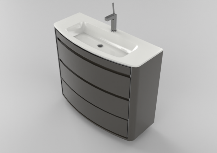 Muebles 3D - Mueble Baño 1200x1000mm Fiora - IRMECZ06 -...