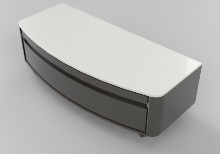 Meubles 3D - Meuble Salle de Bain suspendu 1000x500mm Fiora...