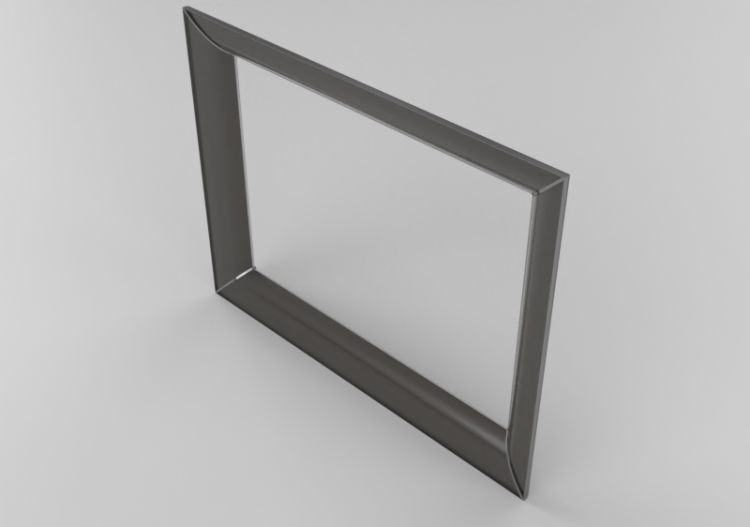 3D Spiegel - Badezimmerspiegel 900x700mm - Fiora - IRETT03...