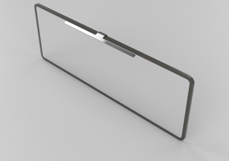 3D Mirrors - Bathroom Mirror 2000x700cm - Fiora - IEML04 -...