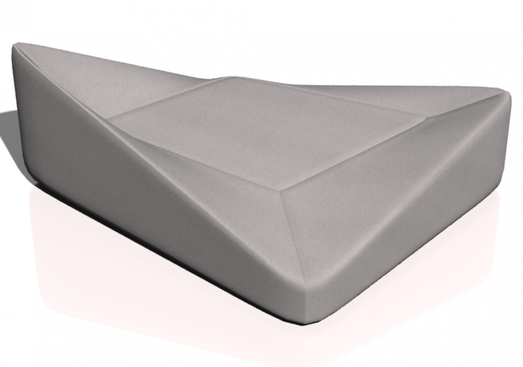 3D Sessel und Sofas - Chaise Longue Barchetta - ACCA...