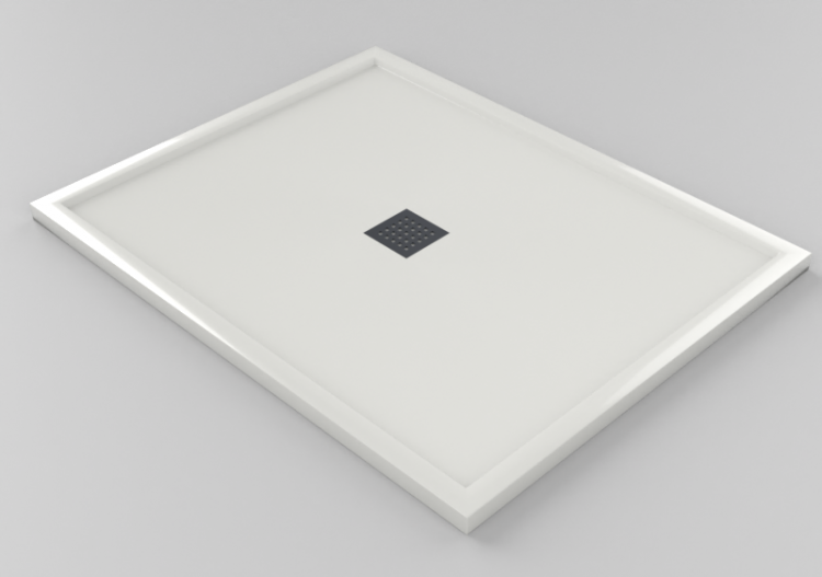 3D Showers - Shower tray 80x100cm - ACCA software