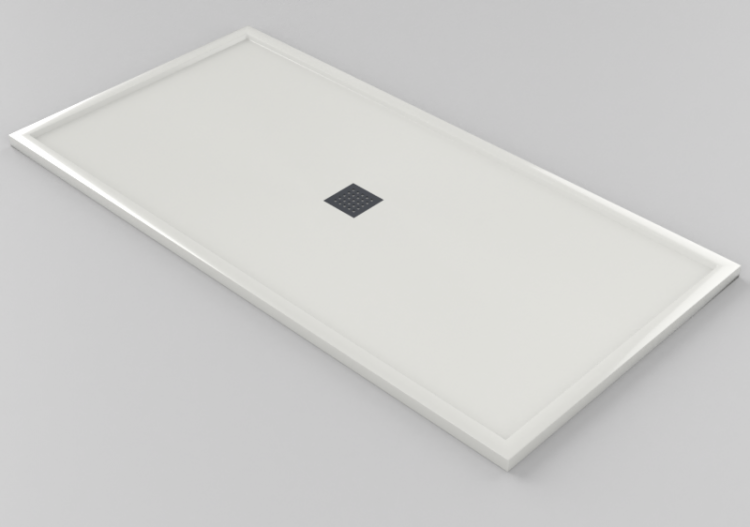 3D Duschen - Duschwanne 80x160cm - ACCA software