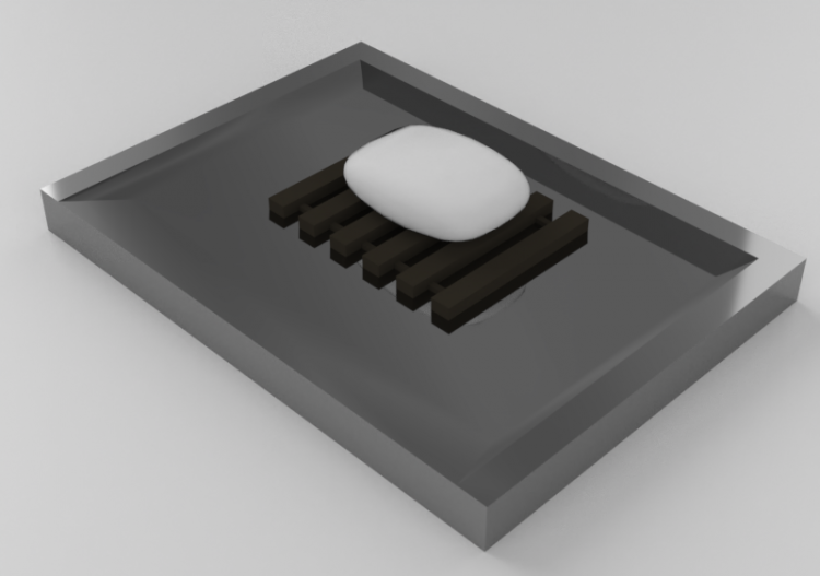 Acessórios 3D - Porta sabão - ACCA software