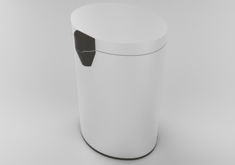 Accesorios 3D - Cubo de basura - ACCA software