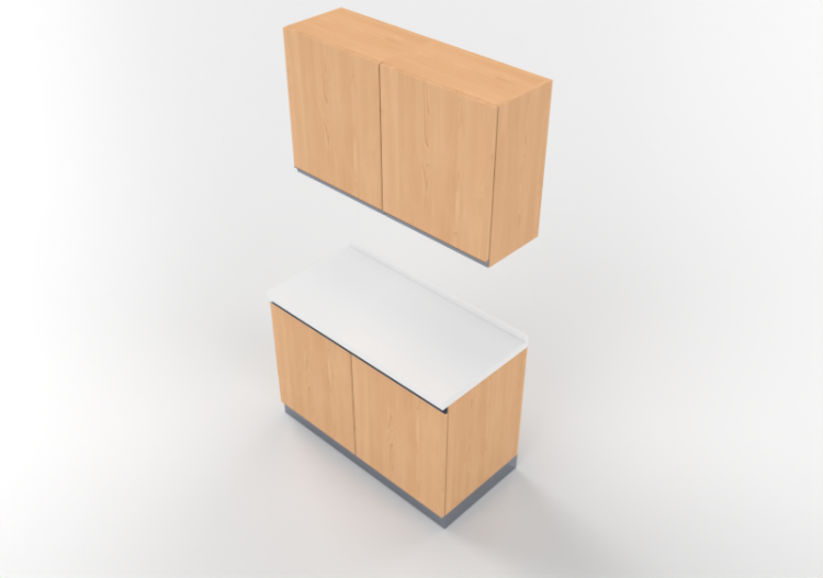 3D Kitchens - Linear Block 120x216cm - ACCA software