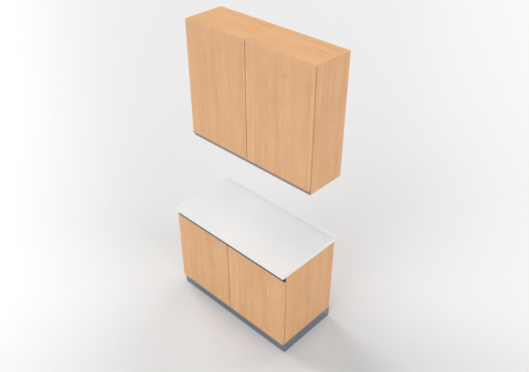 3D Kitchens - Linear Block 120x240cm - ACCA software