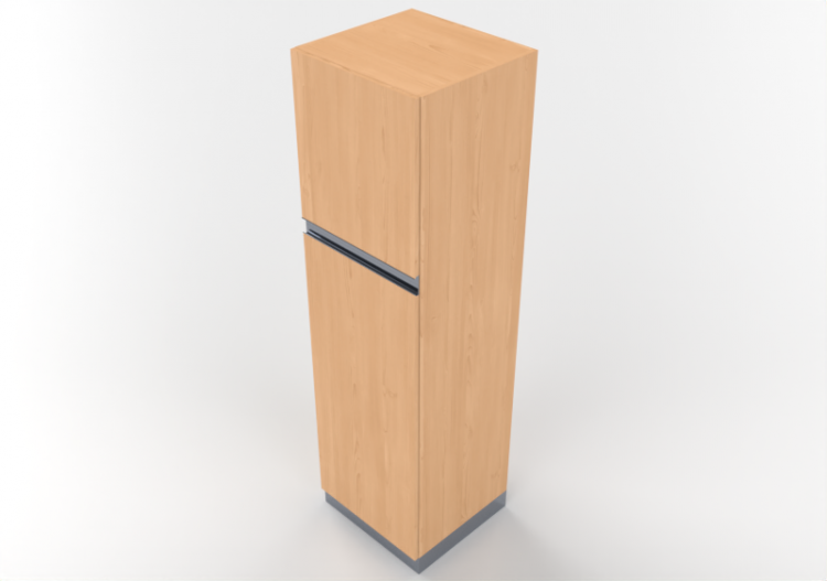 3D Säulen - Einbaukühlschrank 60x216cm - ACCA software