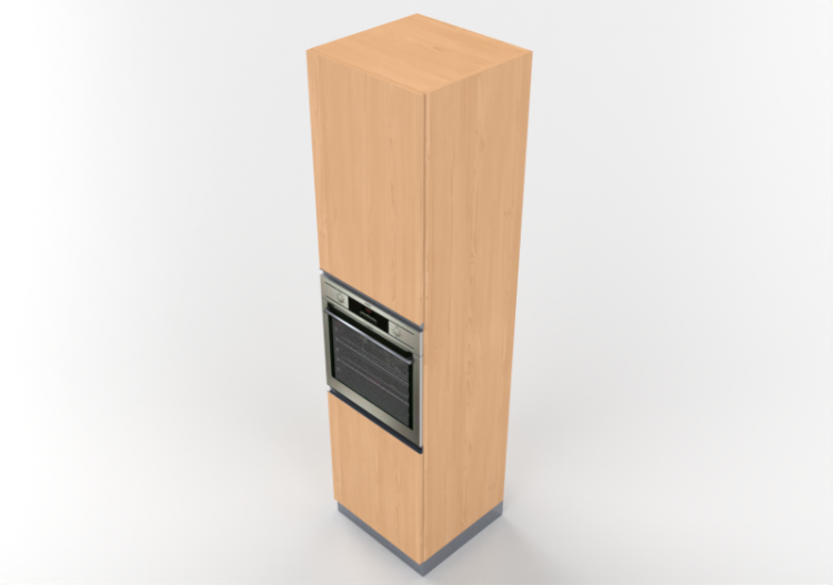Columnas 3D - Columna horno 60x240cm - ACCA software