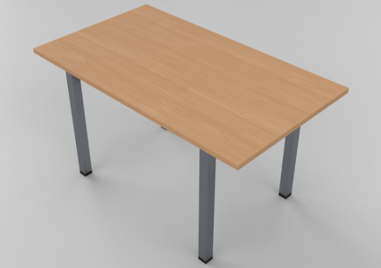 Tavoli 3D - Tavolo rettangolare 140x80cm - ACCA software