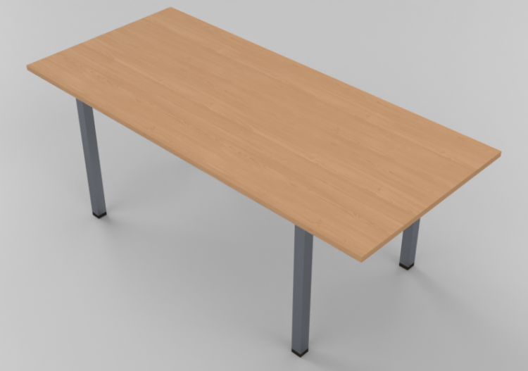 Tavoli 3D - Tavolo rettangolare 200x90cm - ACCA software