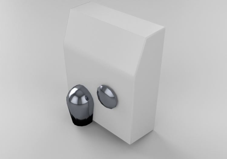 Acessórios 3D - Secador de mãos 35x26cm - ACCA software