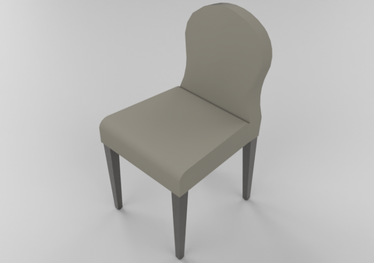 Sedie 3D - Sedia in pelle - Giulio Marelli - Becky 9BK102 -...