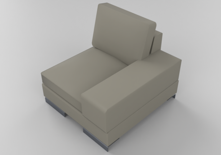 3D Sofa - Modular leather sofa - Giulio Marelli - Albert...