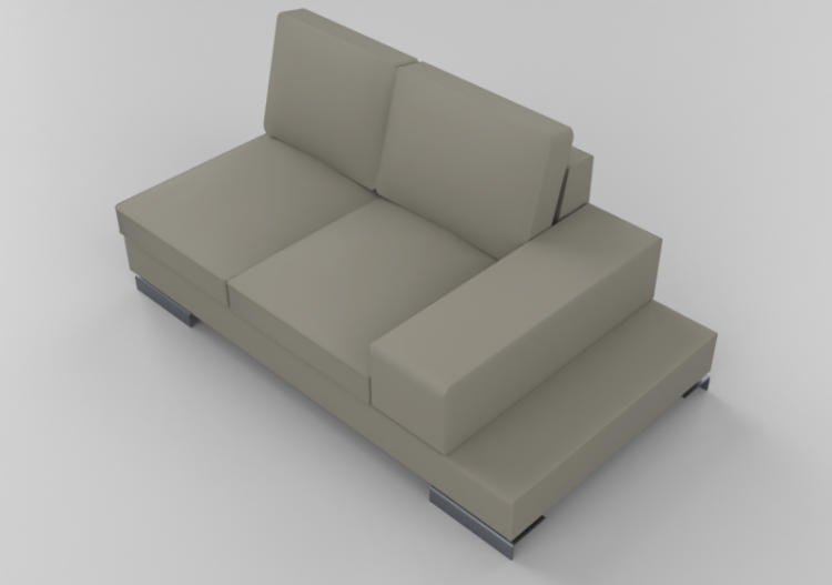 3D Sofa - Modular leather sofa - Giulio Marelli - Albert...