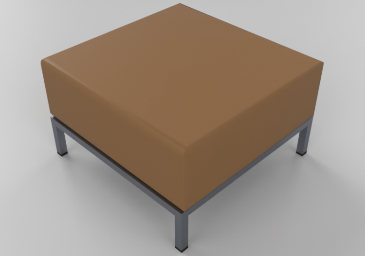 Divani 3D - Pouff in pelle - Giulio Marelli - Ascot comp...