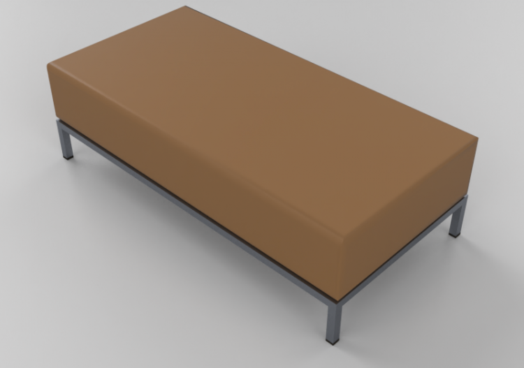 Divani 3D - Pouff in pelle - Giulio Marelli - Ascot comp...