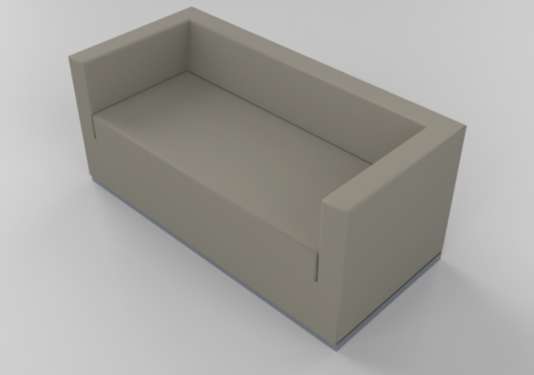 Chairs and Sofas 3D - Leather sofa - Giulio Marelli - Ascot...