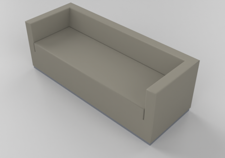 Divans 3D - Canapé en cuir - Giulio Marelli - Ascot low...