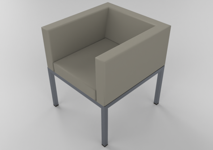 Divans 3D - Fauteuil en cuir - Giulio Marelli - Ascot Mini...