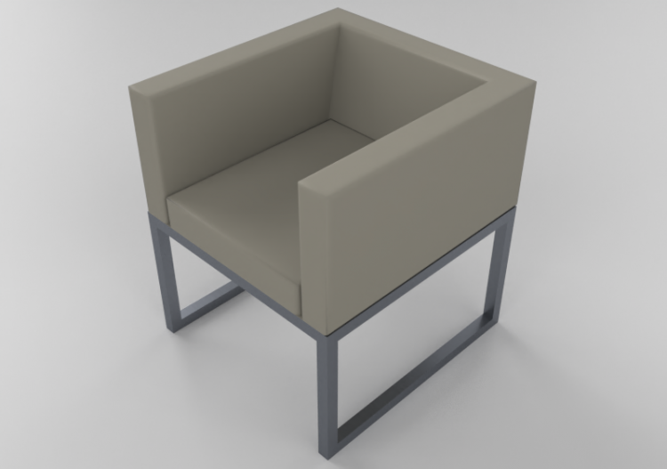 Divans 3D - Fauteuil en cuir - Giulio Marelli - Ascot Mini...