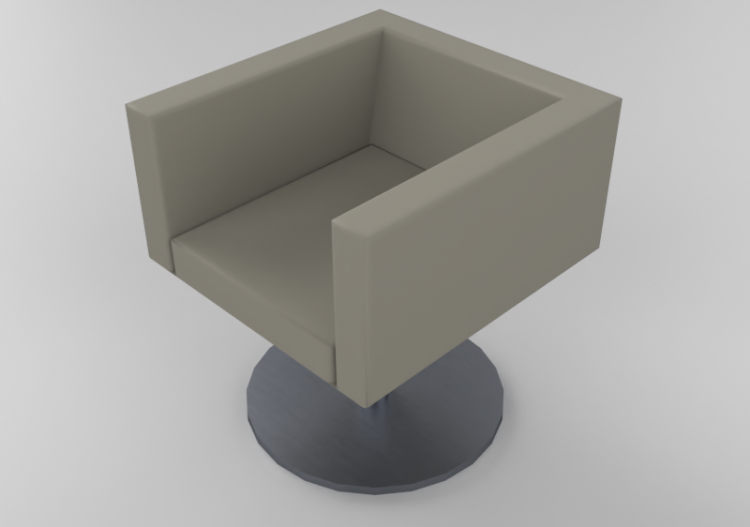 Divans 3D - Fauteuil en cuir - Giulio Marelli - Ascot Mini...