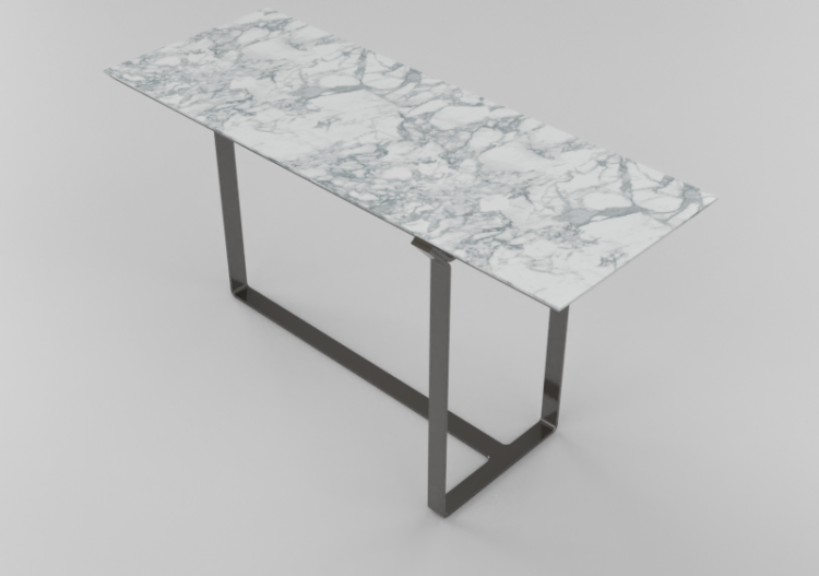 Tavoli 3D - Tavolo rettangolare 133x52x76cm - Natuzzi -...