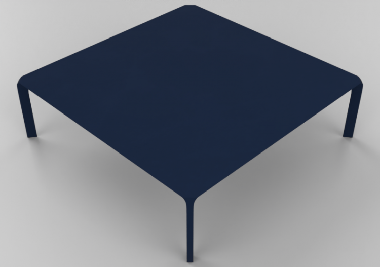 Mesas 3D - Mesinha quadrada 110x110x32cm - Natuzzi - Album...