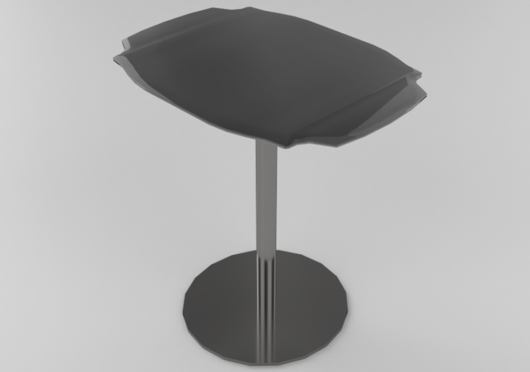Mesas 3D - Mesinha 41x30x42cm - Natuzzi - Grace - T104 -...