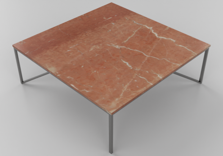 Tables 3D - Petite table carrée 100x100x35cm - Natuzzi -...