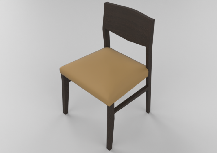 3D Chairs - Leather Chair - Natuzzi - Brera - ACCA software