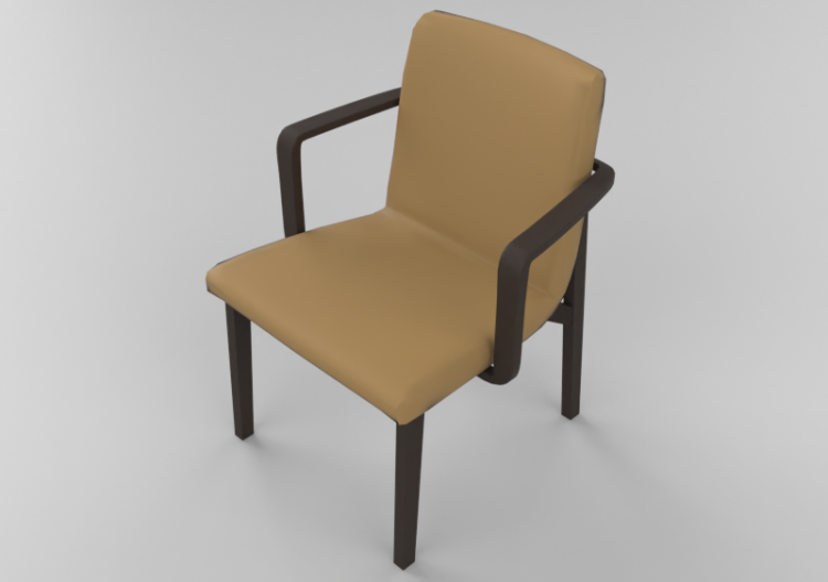 Cadeira 3D - Cadeira em pele - Natuzzi - Sonata - ACCA...