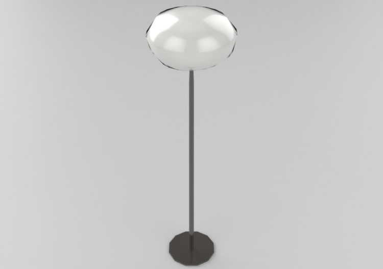 3D Stehlampe - Stehlampe - Natuzzi - Astra - L489PG - ACCA...