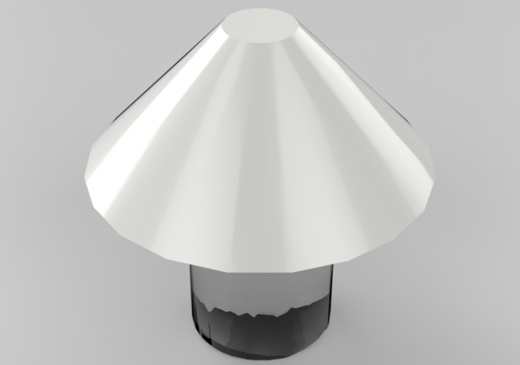 Lampada da tavolo 3D - Lampada da tavolo - Natuzzi - Alega...